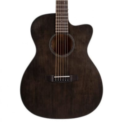 Cort COREOCOPTB Solid Sitka Spruce Top Mahogany Neck 6-String Acoustic-Electric Guitar w/Deluxe Case image 7