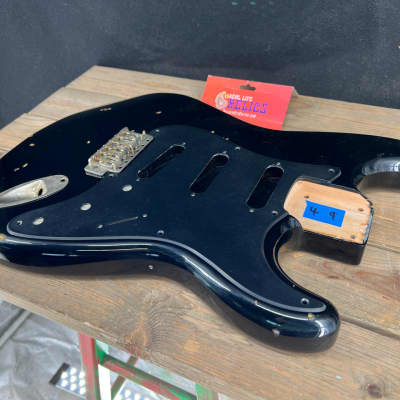 Real Life Relics Strat® Stratocaster® Body Aged Black #1