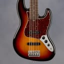 Am Pro II Jazz Bass V, 3-Color Sunburst, RW FB