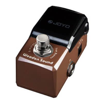 Joyo JF-323 Wooden Sound Acoustic Sim Mini Guitar Effect Pedal Ships Free image 4