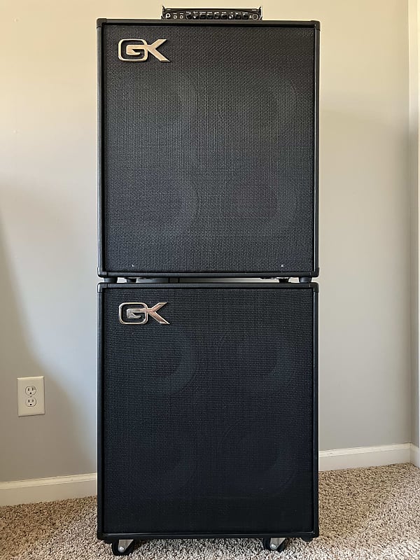 GK MB800 Fusion 800 Watt Tube PreAmp Head with 2 GK CX410 Reverb