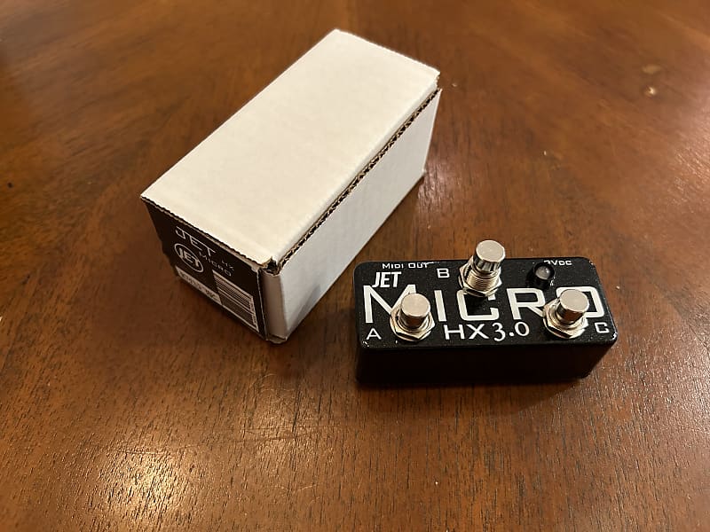 Jet pedals jet micro midi controller reverb