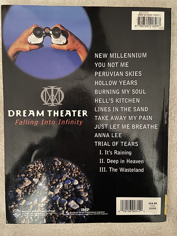 Dream Theater: Falling into Infinity: Authentic Guitar TAB