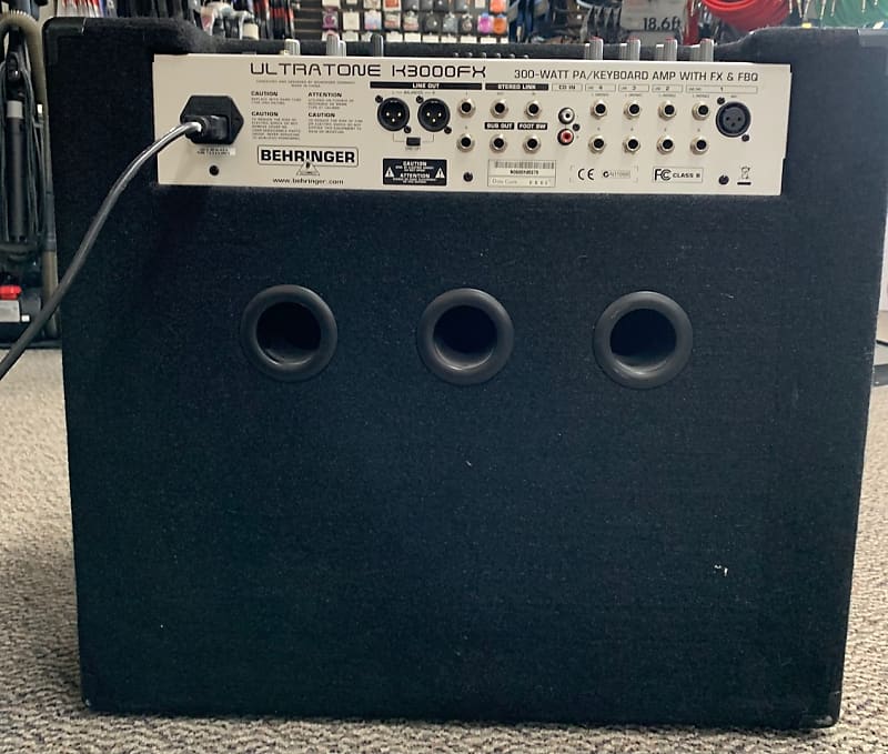 BEHRINGER ULTRATONE K3000FX