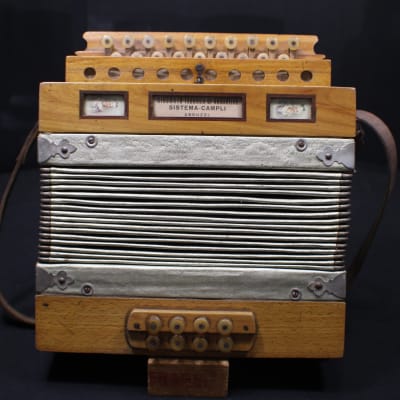 An Italian Made Paolo Soprani Vienese Two Row Accordion # 2 A image 1