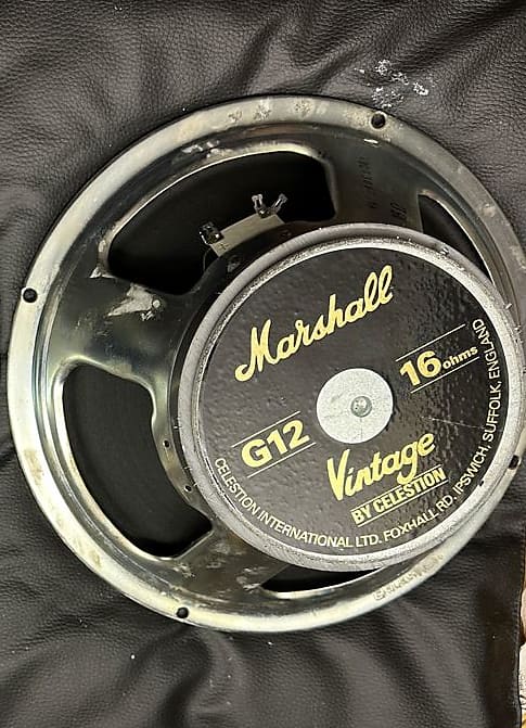Celestion 1x Marshall Vintage 30 from 1993 ! made in UK v30 g12 holy grail t3897 1993 - Schwarz 1993 - schwarz image 1