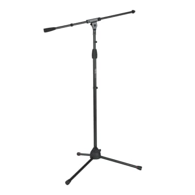 Gator Frameworks GFW-MIC-2010 Standard Tripod Mic Stand with Single Section Boom image 1