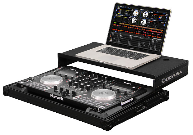 Odyssey FZGSNVBL Black Label Glide Style Case for Numark NV DJ Controller image 1