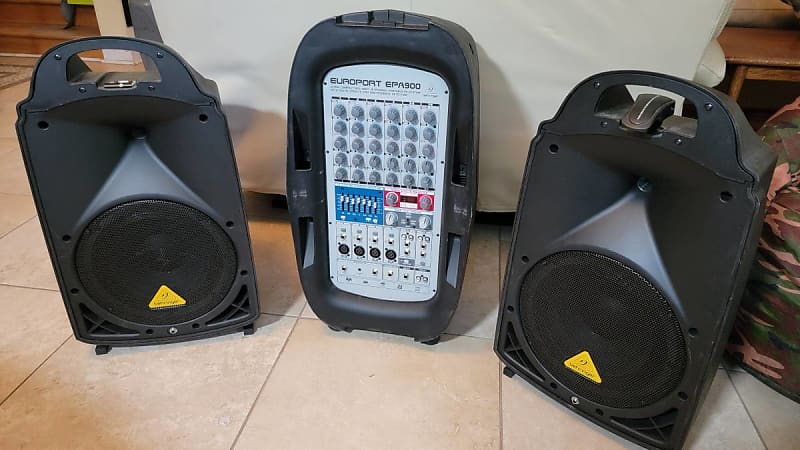 Behringer Europort EPA900 Portable 900 Watt PA System | Reverb