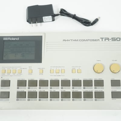 Roland TR-505 RHYTHM COMPOSER Vintage Drum Machine Display Dark