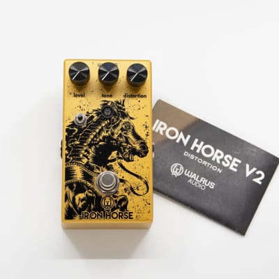 Walrus Audio Iron Horse LM308 Distortion V2 Pedal image 1