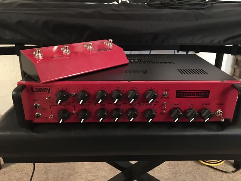 Laney IRT-STUDIO-SE Ironheart Studio 15W Tube Guitar Amp Head Special  Edition Red 2018