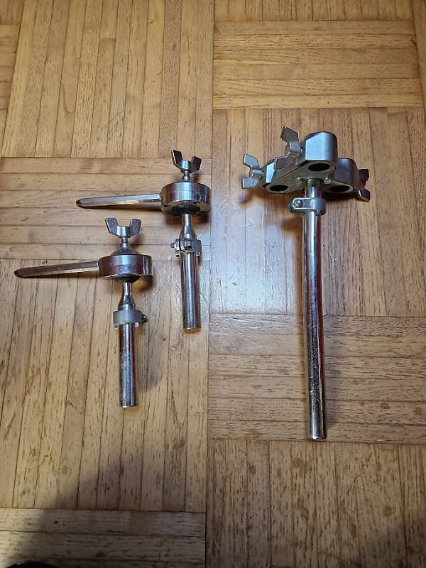 Yamaha bass drum tom mount recording custom 1980's chrome Reverb