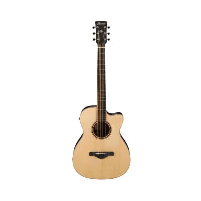 Ibanez Artwood ACFS380BT Cutaway Grand Concert Acoustic Electric Guitar, Okoume Back & Sides, Open Pore Semi Gloss image 3