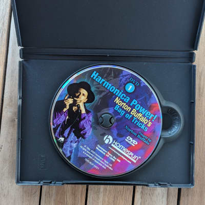 DVD "Harmonica Power! Norton Buffalo's Bag Of Tricks", 90 Min. image 2