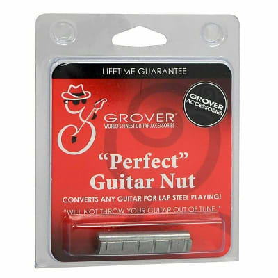 Guitar Extension Nut By Grover , GP1103 Converts Standard Guitar To Slide image 10