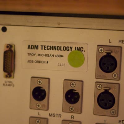 *Rare Vintage ADM 12 Channel Recording Console/Side Car/Mixing Desk (api, quad eight, langevin,neve) image 17
