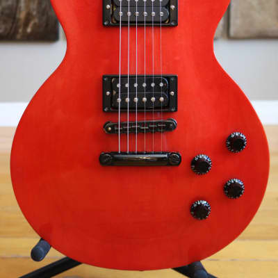 1990 Gibson Les Paul Studio Lite Trans Red - First Run / One piece body / Ebony fingerboard for sale