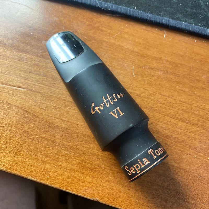 Gottsu Sepia Tone VI Tenor Sax Mouthpiece, 8 (.106") tip Reverb