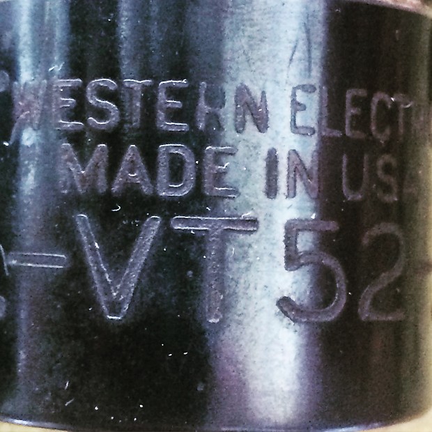 Western Electric Vt-52 Engraved Base | Reverb Western Electric Vt-52 Engraved Base | Reverb