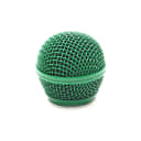 Replacement Green Steel Mesh Microphone Grill Head - Fits Shure SM58 and Similar