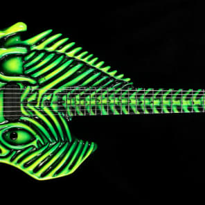 Used 2003 Jackson Custom Shop Legend of Zelda �Zoraxe� 7-String Electric Guitar image 2