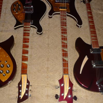*Collector Alert*  2007 Rickenbacker Limited Edition 75th Anniversary  4003, 660, 360, and 330 image 5