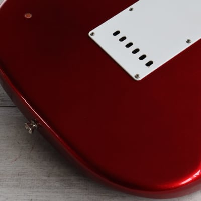 2007 Fender Japan ST-STD Stratocaster Standard (Candy Apple Red) image 10