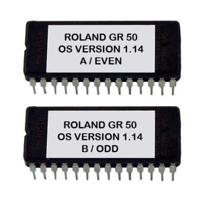 Roland GR-50 Version 1.14 firmware OS update upgrade Gr50 Eprom Rom
