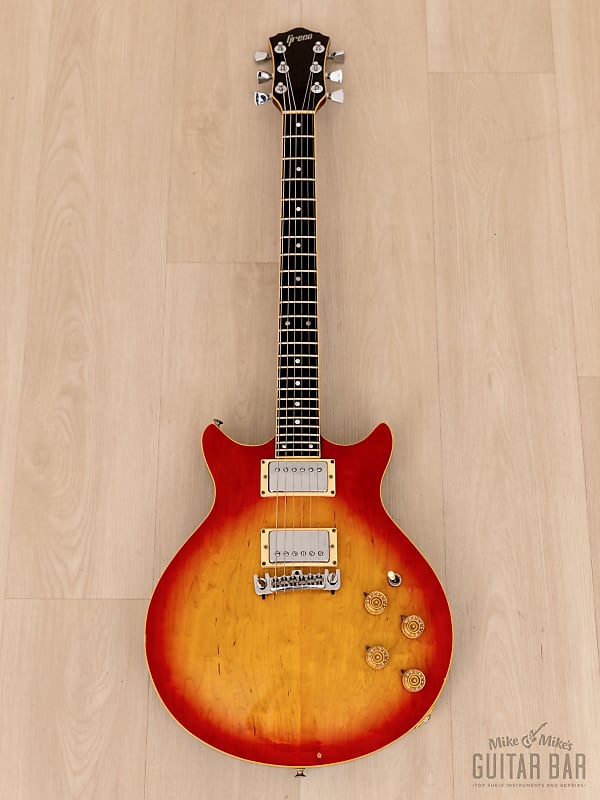 1977 Greco MR800 Mick Ralphs Signature Vintage Double Cutaway Guitar w/  Maxon U-2000 & Case, Japan Fujigen | Reverb Australia