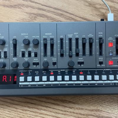 Roland JX-08 Boutique Series Polyphonic Synthesizer Module 2021 - Present - Black
