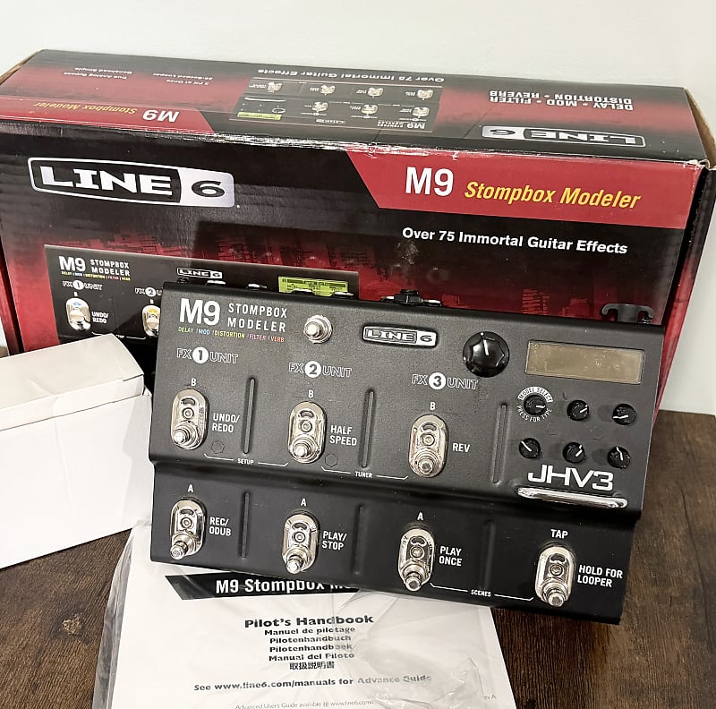 RARE! JHV3 Line 6 M9 Stompbox Modeler Modded | Reverb