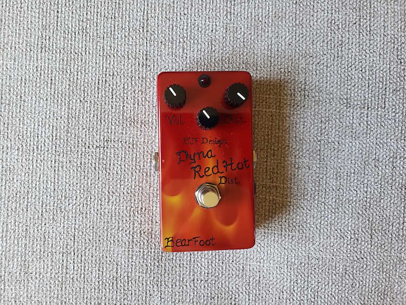 Bearfoot FX Dyna Red Hot Distortion Flame | Reverb