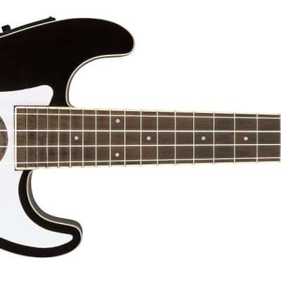 Fender Fullerton Strat Uke, Black image 5