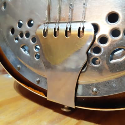 Rare Regal Resonator Mandolin Circa. 1930's - Vintage Sunburst W/OHSC image 3