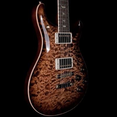 PRS Wood Library McCarty 594 Quilt Maple 10 Top Brazilian Rosewood Fretboard Copperhead Burst image 3