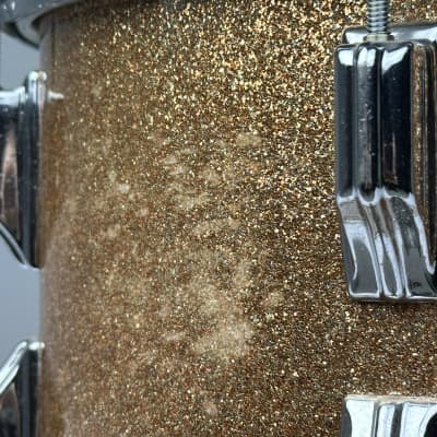 Rogers 20/12/16" 60's Cleveland-Era Holiday "Headliner" Drum Set - Champagne Sparkle image 18