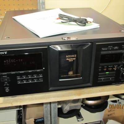 Rare Sony ES Series  CDP-M333ES 400 Audio Disc Mega Changer -  Serviced  - Optical Out - Lots O' PIX image 12