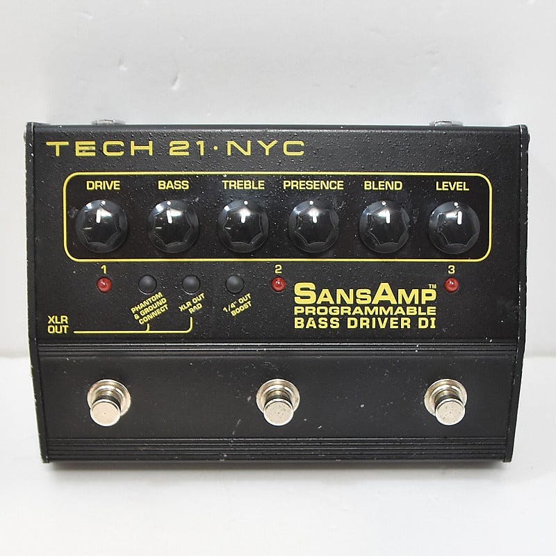 Tech 21 PROGRAMMABLE BASS DRIVER DI