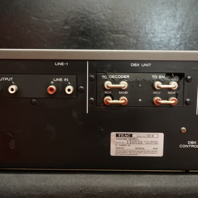 Tascam 122-B Vintage Rack Mount Master Stereo Cassette Tape Recorder 100V image 10