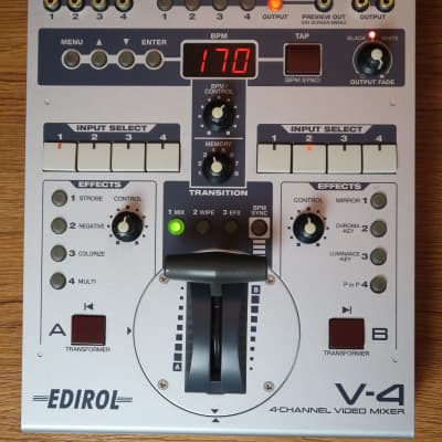 Roland Edirol V-4 Four Channel Video Mixer Switcher and effects | Reverb  Canada