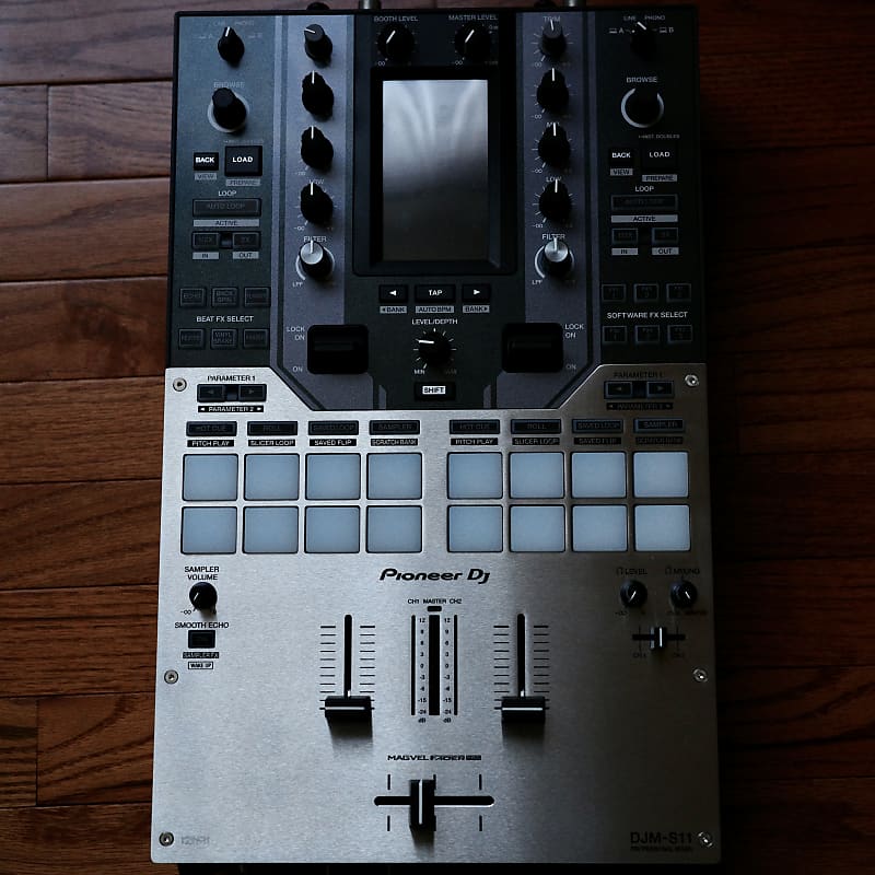 MINT Pioneer DJM-S11-SE with Custom Stainless Steel MINT Pioneer DJM-S11-SE with Custom Stainless Steel