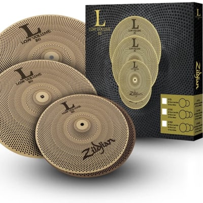 Zildjian L80 Low Volume Cymbal Set w/ Gig Bag | Reverb