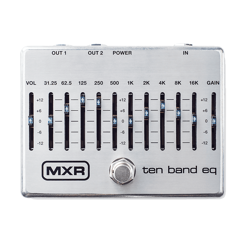 MXR M108S Ten Band EQ Silver image 1