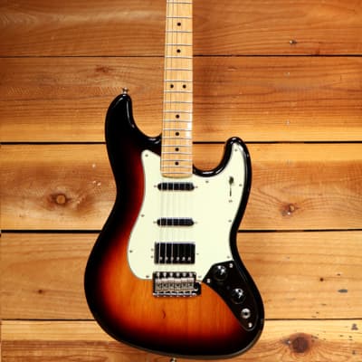 Fender 2019 Sixty-Six Alternate Reality Sunburst HSS Offset Guitar Clean! 95002 image 4