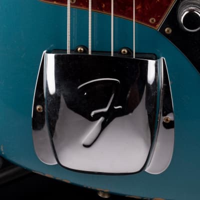 Fender Custom Shop 1960 Jazz Bass Relic Aged Ocean Turquoise image 7
