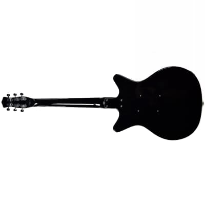 Danelectro 59M NOS+ Left-Handed Guitar - Black image 5