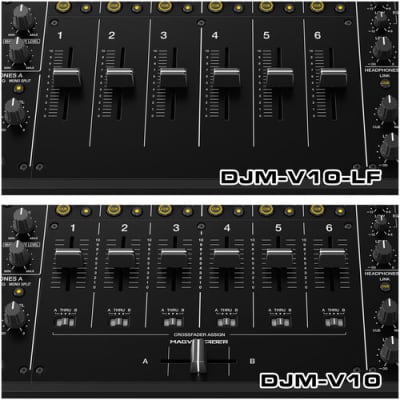 Pioneer DJ DJM-V10-LF 6-Channel Professional DJ Mixer (Black) image 7