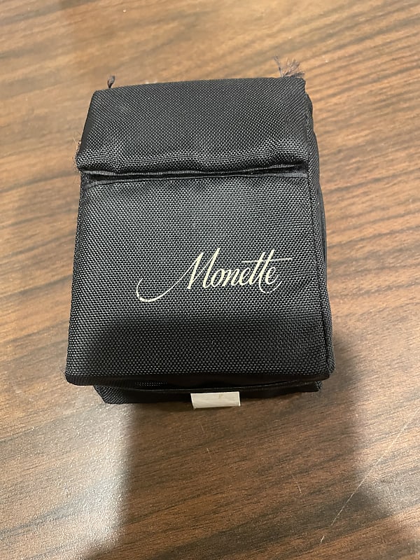 Monette double Trumpet mouthpiece pouch