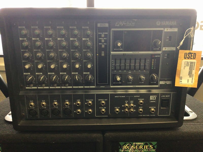 Used Yamaha EMX62M Mixers Reverb